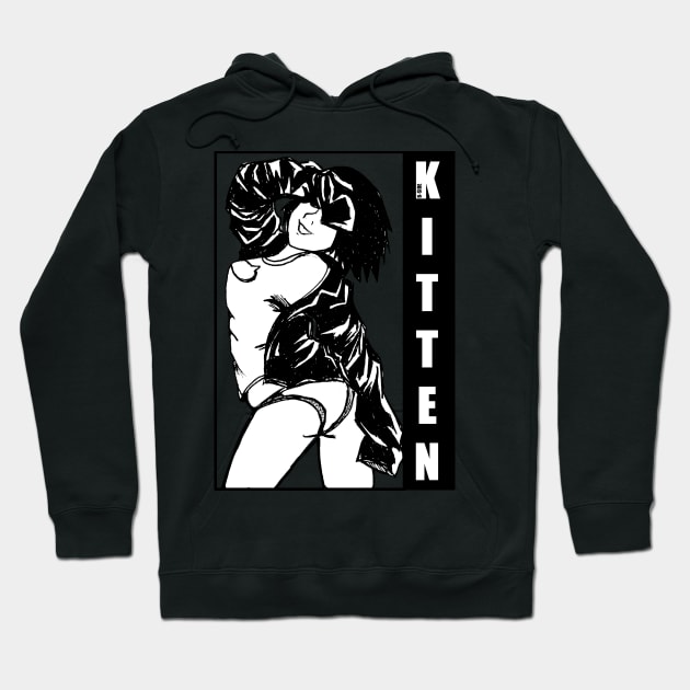 Kitten Hoodie by bside7715